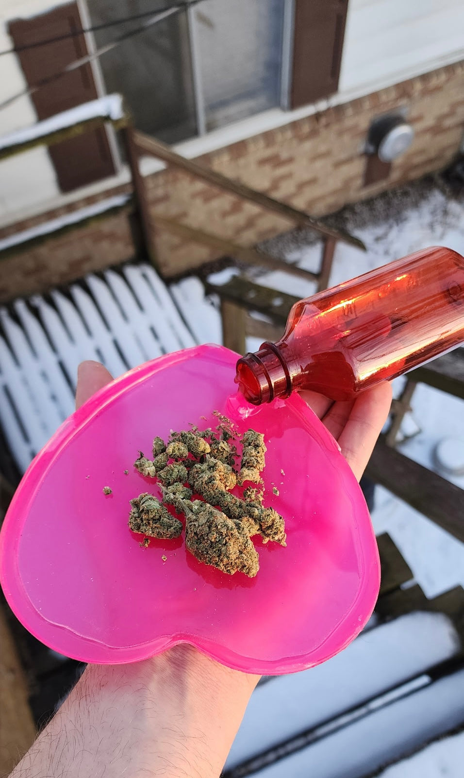 Heart Spill Rolling Tray