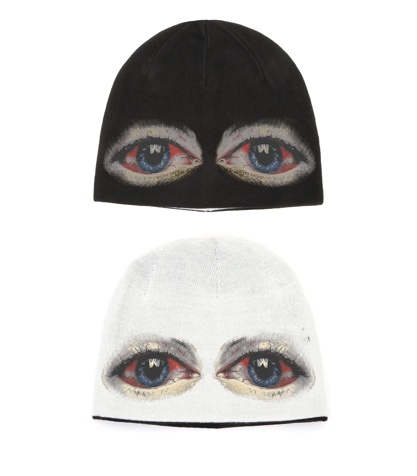 Fried Eyes Reversible Beanies