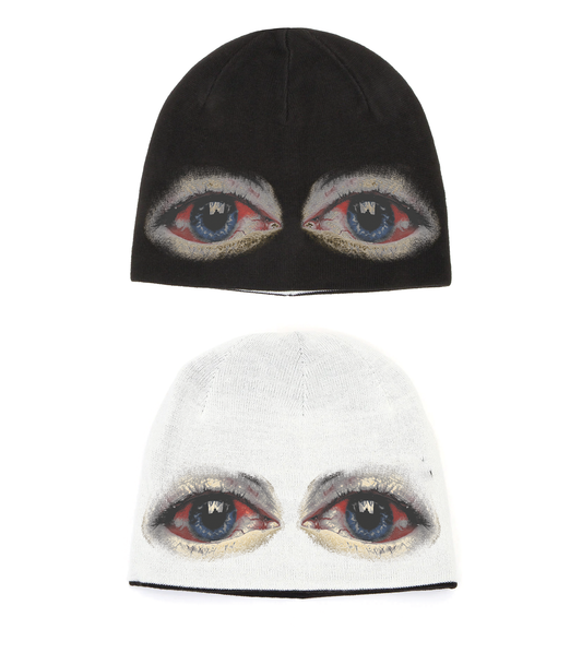 Fried Eyes Reversible Beanies
