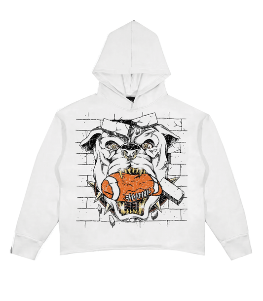 Big Dawgs White Hoodie